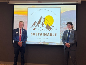 Pearce Lowrey (left) and Ethan Green (right) of Bowden Investment Group